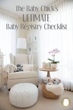 ultimate baby registry checklist